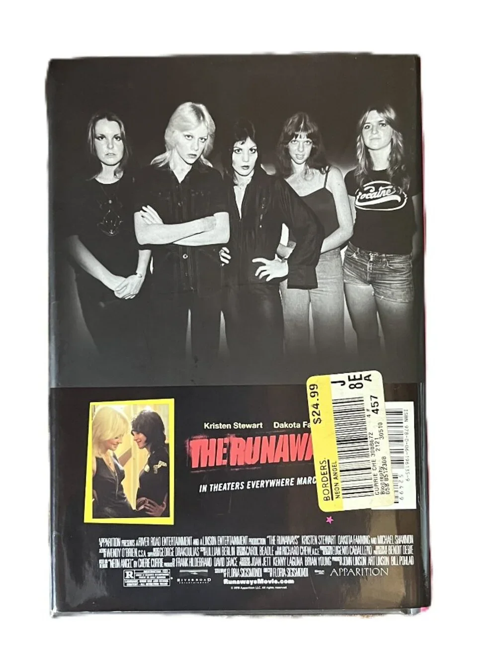 Neon Angel, A Memoir of a Runaway by Cherie Currie with Tony O'Neill